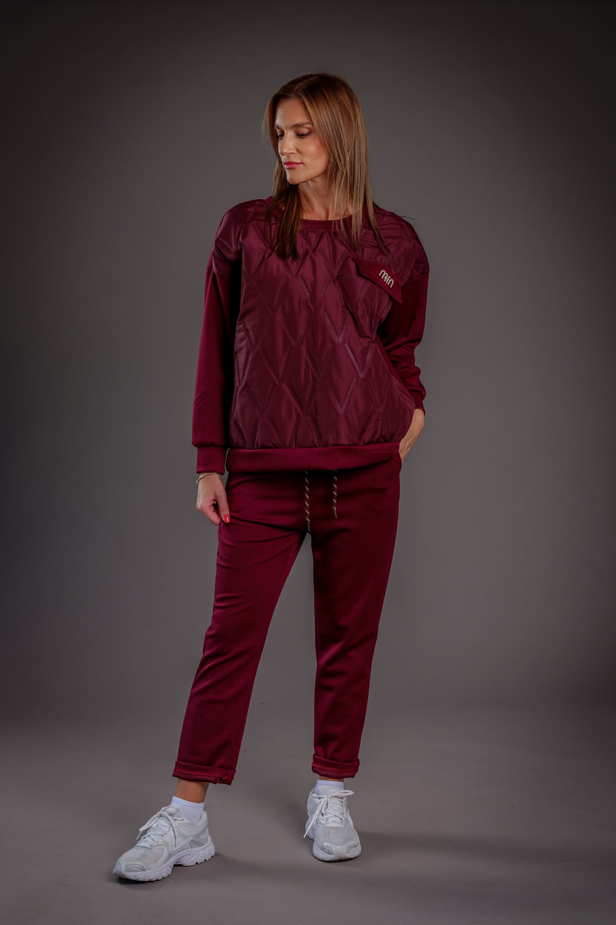 Komplet Weekend Burgundy