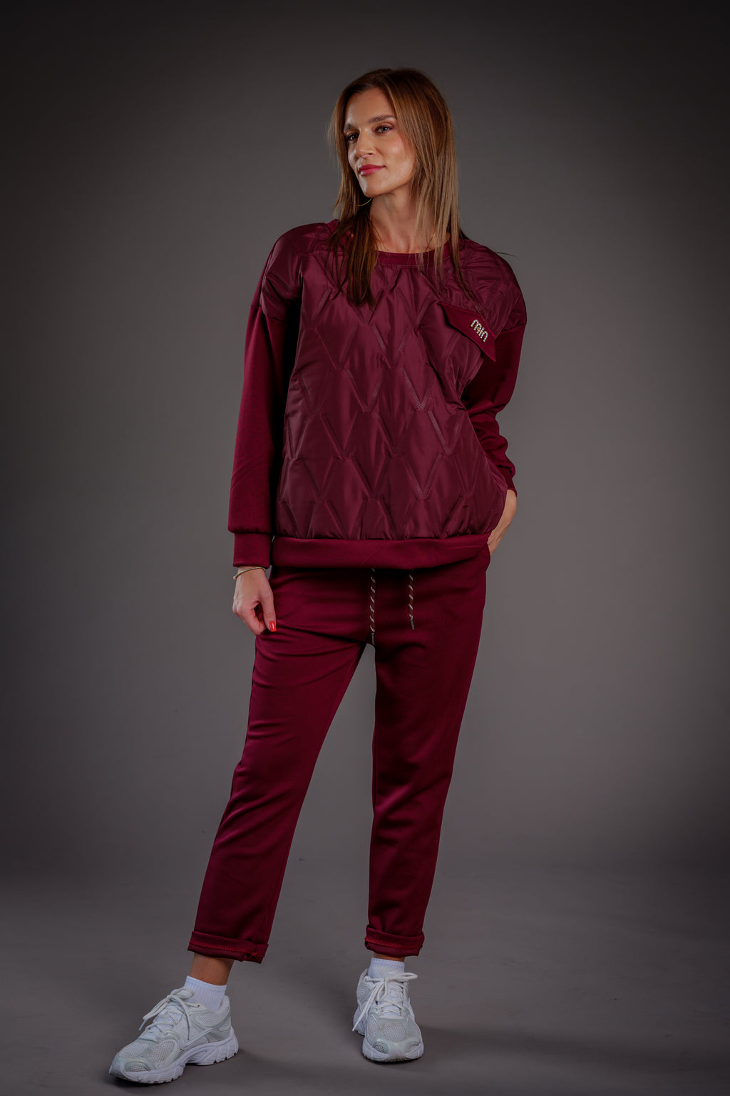 Komplet Weekend Burgundy