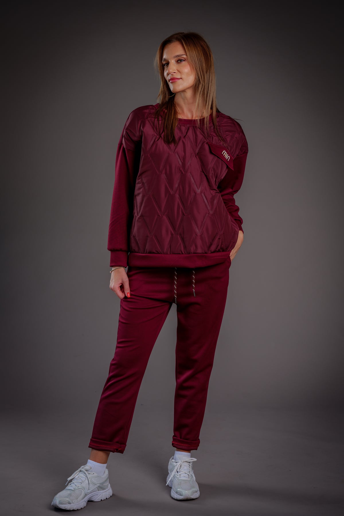 Komplet Weekend Burgundy