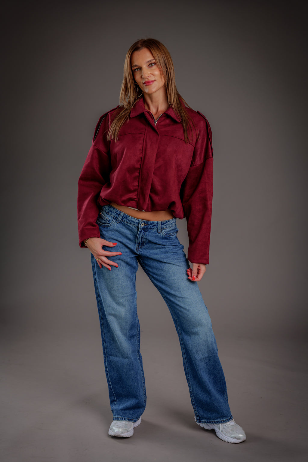 Kurtka Denver Burgundy